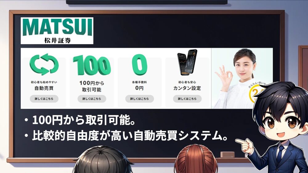 松井証券 FX自動売買 100円