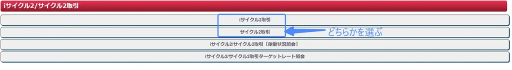 外為オンライン iサイクル2 サイクル2